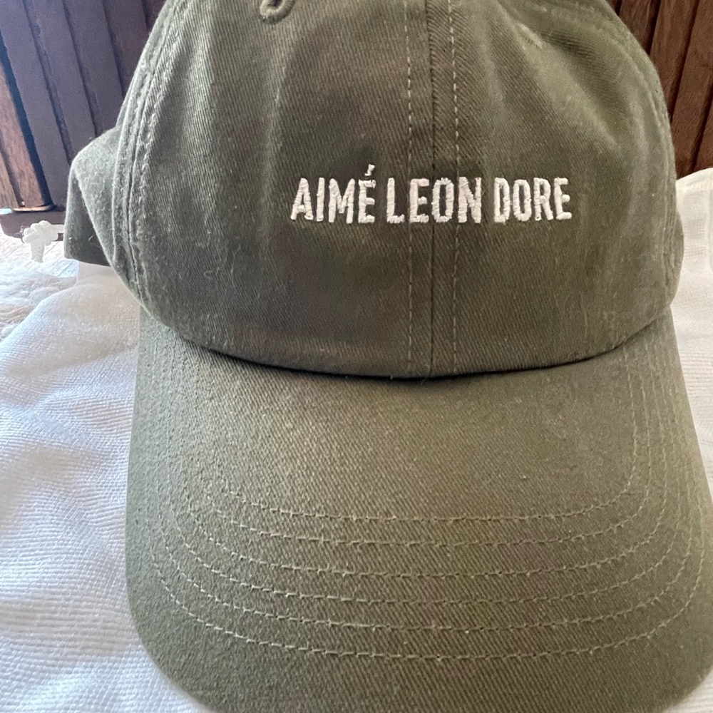 Aime Leon Dore Dad Hat Olive Green